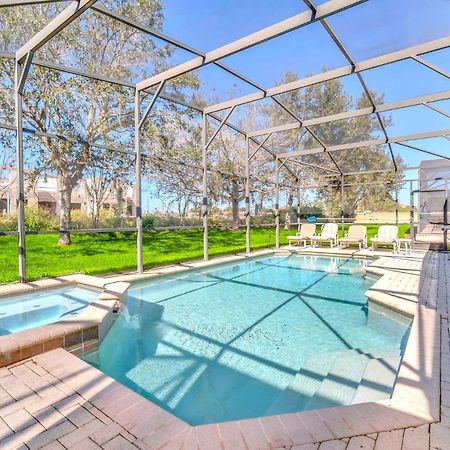 Near Disney! Spacious 5Br Resort Home With Private Pool, Hot Tub And Theater! Orlando Luaran gambar