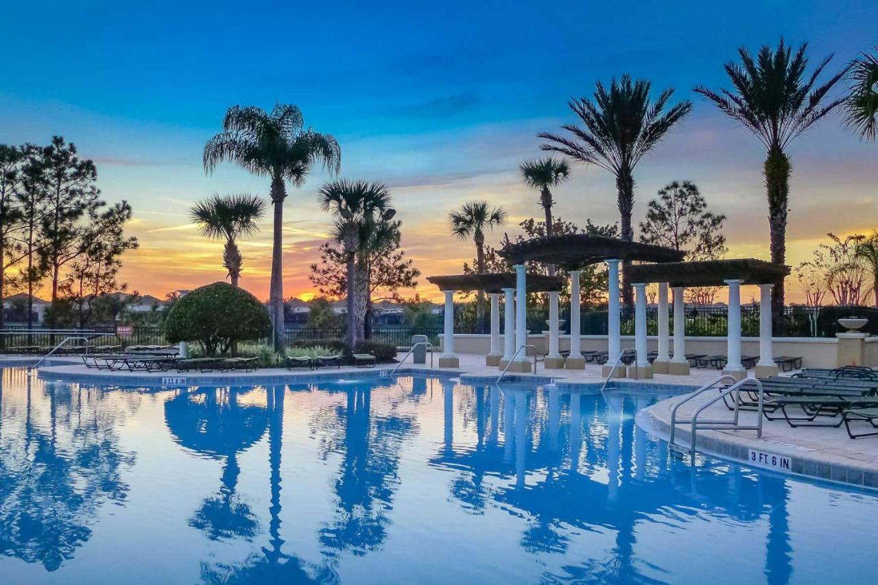 Near Disney! Spacious 5Br Resort Home With Private Pool, Hot Tub And Theater! Orlando Luaran gambar